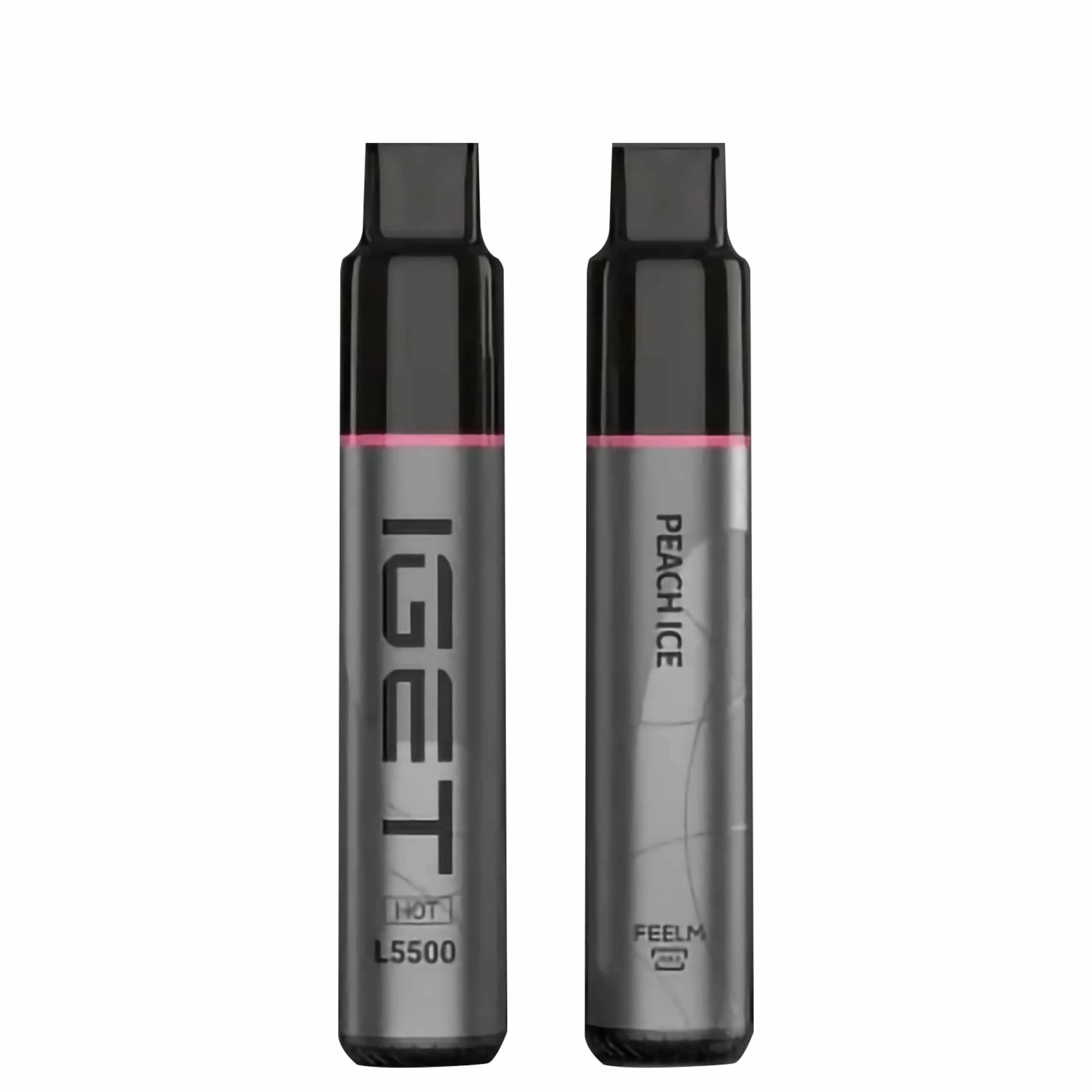 10-IGET-HOT-Peach-Ice-桃子冰-scaled-1 IGET HOT 5500 Puffs Peach Ice - Image 1