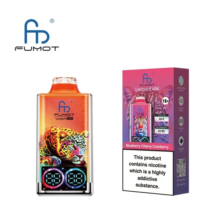 Fumot Leopard 40k-Blueberry Cherry Cranberry