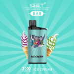 IGET BAR ICE CREAM 3500 Puffs Disposable Vape - Image 2