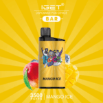IGET BAR MANGO ICE 3500 Puffs - Image 2