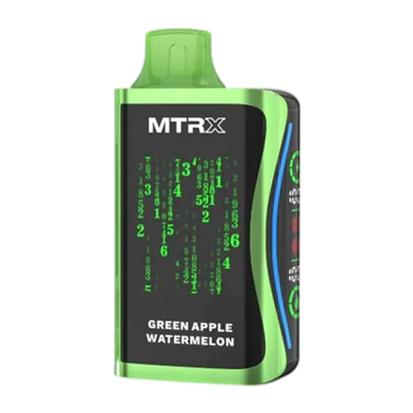 vaping bus - green apple watermelon mtrx disposable for commuters