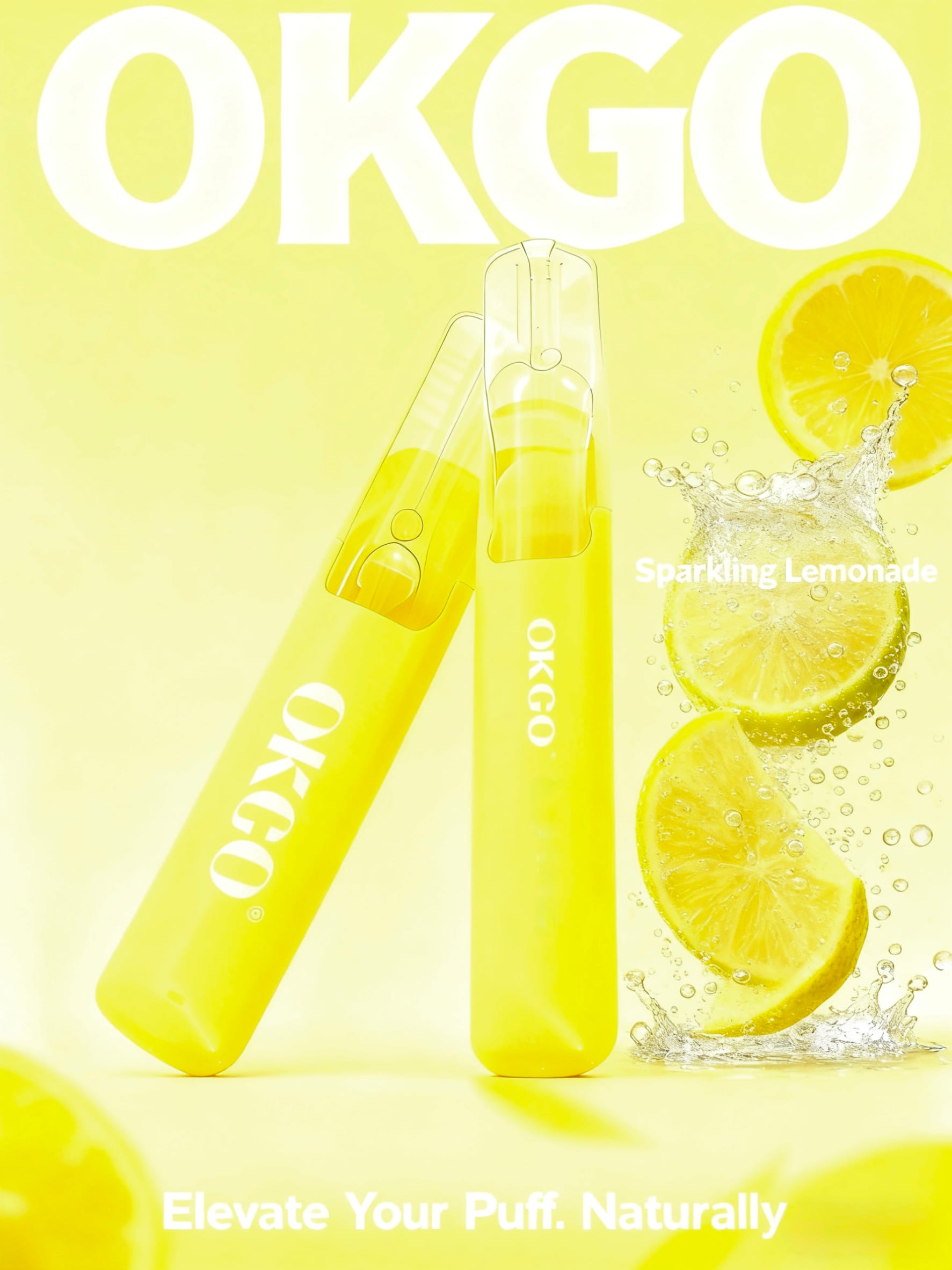 are vapes illegal in nsw - OKGO 6500 Puffs Sparkling Lemonade three-pack