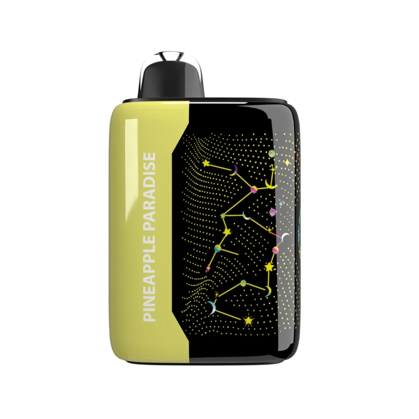 Pineapple Paradise flavoured vaping vs smoking alternative device