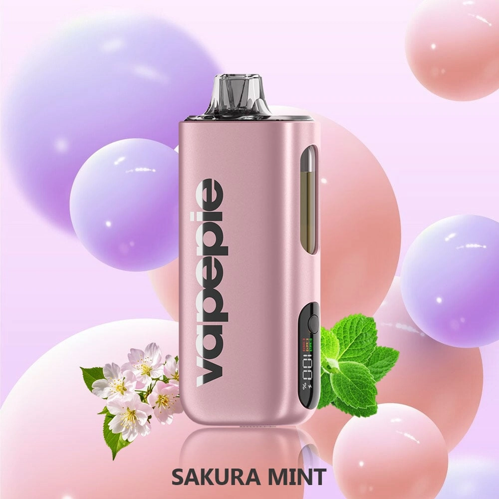 vape pen - Vapepie Max 40000 Puffs Sakura Mint giant disposable vape
