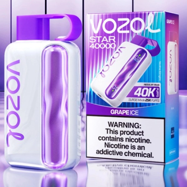 vaping health effects - Vozol Star 40000 Puffs disposable vape