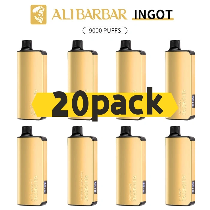 vaping exposed - Alibarbar Ingot 9000 puffs 20 pack Multiple flavours