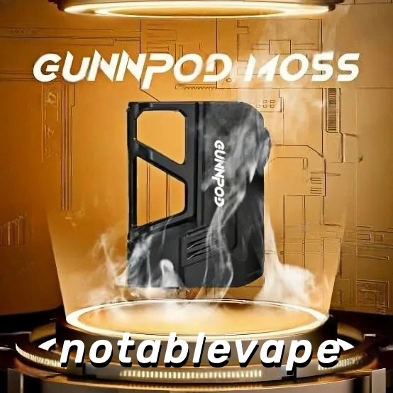 do vapes have calories - Gunnpod Moss 8000 sleek black device