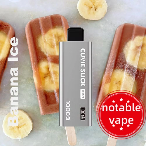 cheap vapes - HQD Slick Pro Banana Ice 10K puffs