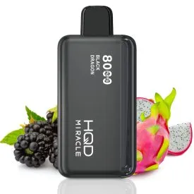 HQD Miracle 8000 Puffs – Black Dragon 5%