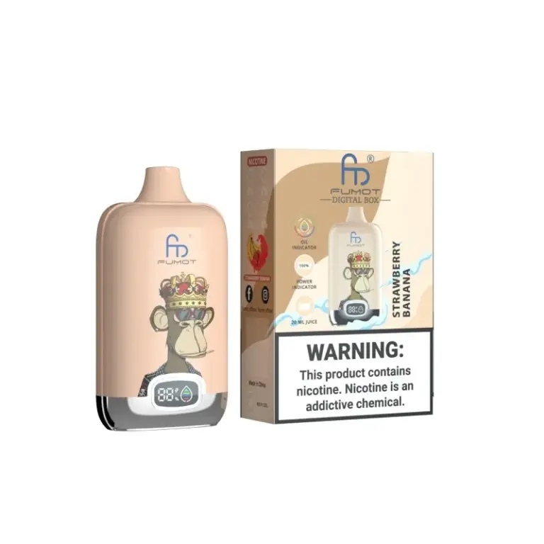 Fumot Digital Box 12000 Puff – Strawberry Banana