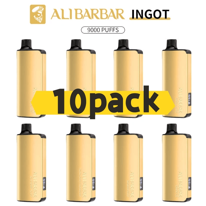 cheap vape Alibarbar Ingot 9000 10 pack