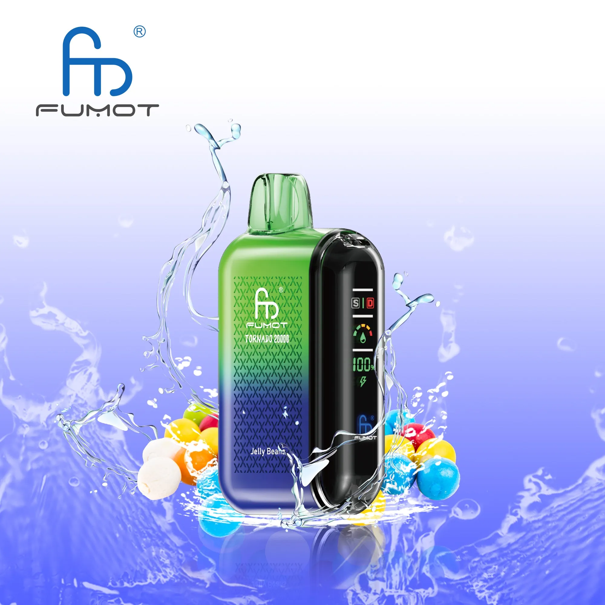 Fumot Tornado Vape 20000 Puff Jelly Beans alibaba vapes australia