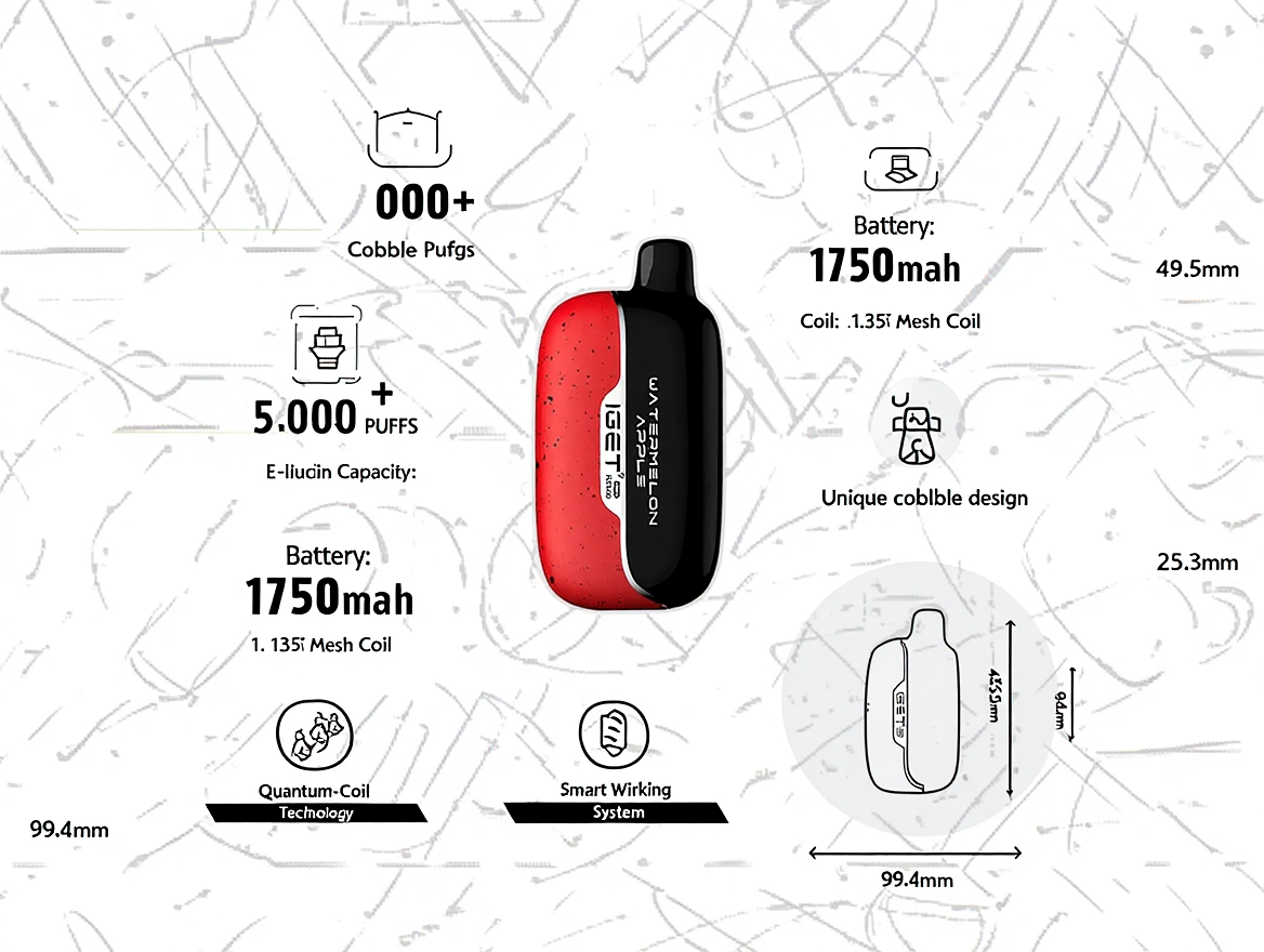 iget bar 3500 nicotine content - person properly storing iget bar 3500 in a cool dry case