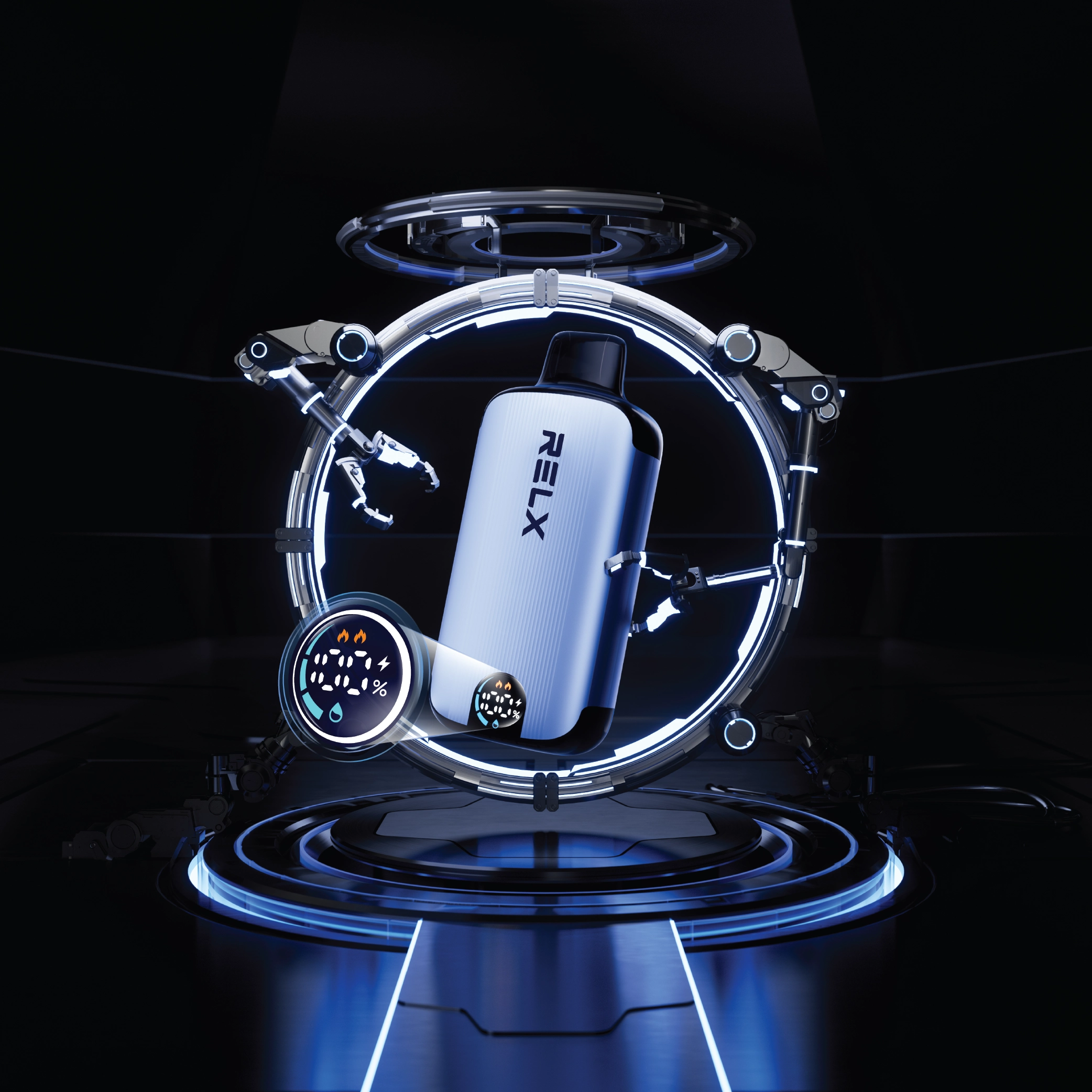 internal structure of australian vaporizers showing mesh coil and graphene battery