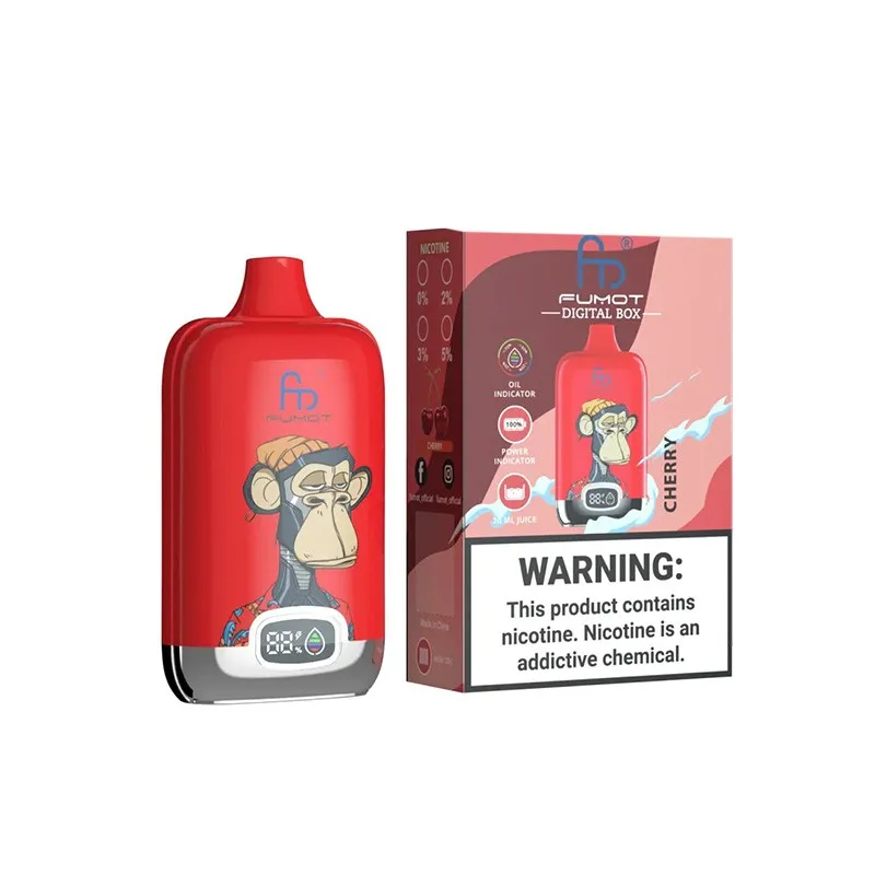 Fumot Digital Box 12000 Puff - Cherry