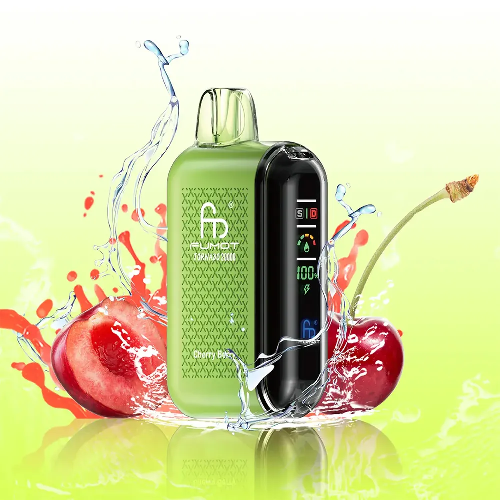 melbourne vapes Fumot Tornado 20000 puffs cherry