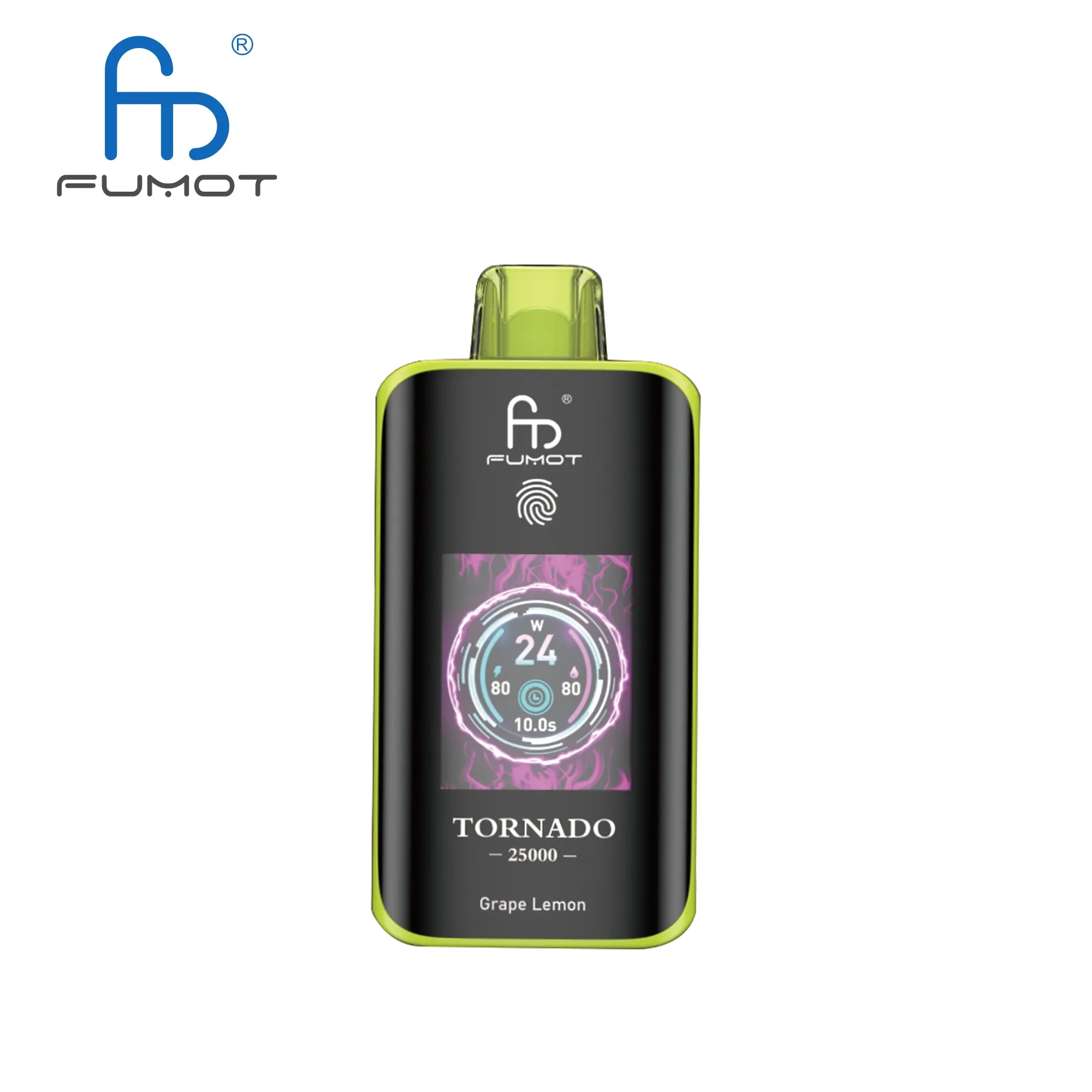 Fumot Tornado 25000 Puff Grape Lemon tobacconist terrigal option