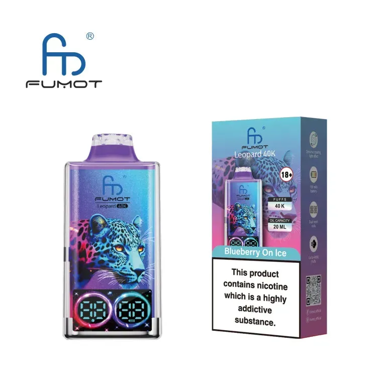 Fumot Leopard 40k alibarbar blueberry blast alternative