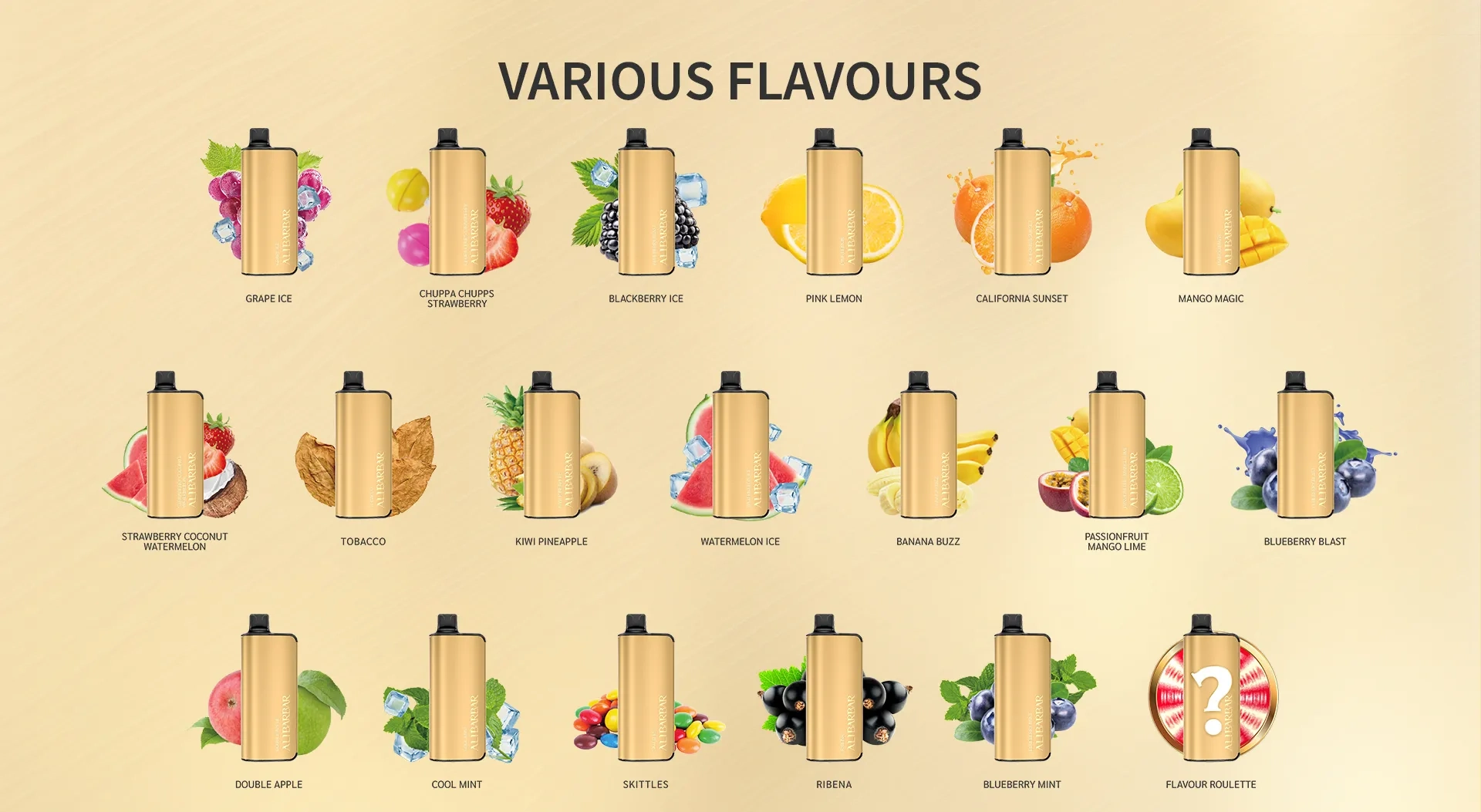 close up of premium mint vape device with vapour swirl against white background alt="mint vape device showing vapour production"